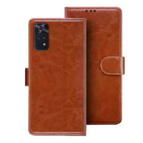 Poco M4 Pro flip cover | Poco MZB0BGVIN flip cover | 21091116AG | Brown