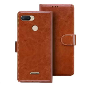 Redmi 6 flip cover | Redmi M1804C3DG flip cover | MZB6704IN | Brown