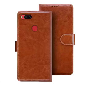 Redmi A1 flip cover | Redmi 220733SI flip cover | 220733SG | Brown