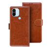 Redmi A1 Plus flip cover | Redmi 220733SFG flip cover | MZB0CIBIN | Brown