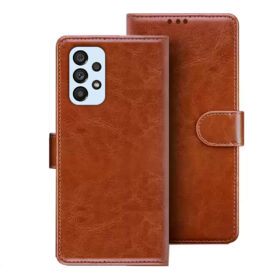 Samsung A23 5G flip cover | SM-A236U flip cover | Brown
