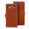 Samsung A7 flip cover | SM-A700F flip cover | Brown