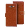 Samsung J5 flip cover | SM-J500F flip cover | Brown