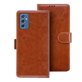 Samsung M52 5G flip cover | SM-M526BR flip cover | Brown