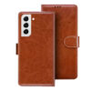Samsung S22 Plus flip cover | SM-S906B flip cover | Brown