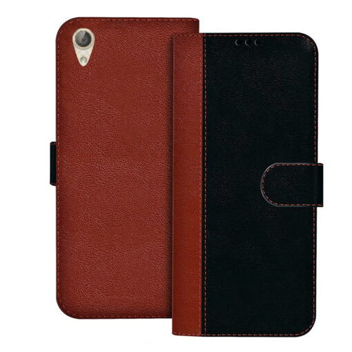 Honor Holly 3 Plus flip cover | Holly 3 Plus flip cover | Black, Brown Design