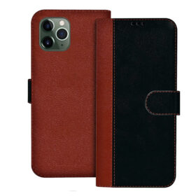 IPhone 11 Pro Max flip cover | MWHG2/A flip cover | Black, Brown Design