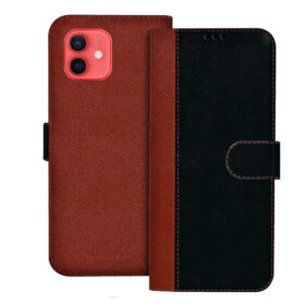 IPhone 12 flip cover | MGJ63/A flip cover | Black, Brown Design