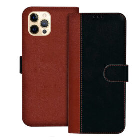 IPhone 12 Pro flip cover | MGMP3/A flip cover | Black, Brown Design