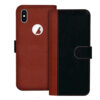 IPhone X flip cover | iphone X flip cover | Black, Brown Design