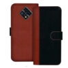 Infinix ZERO 8i flip cover | X687B flip cover | Black, Brown Design