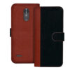 LG Stylus 3 flip cover | LS777 flip cover | Black, Brown Design