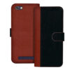 Lava A72 flip cover | A72 flip cover | Black, Brown Design