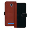LePhone W12 flip cover | W12 flip cover | Black, Brown Design