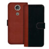 Moto E5 Plus flip cover | Moto E5 Plus flip cover | Black, Brown Design