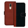 Moto M flip cover | XT1663 flip cover | Black, Brown Design
