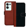 Oppo Reno 8 Pro flip cover | CPH2357 flip cover | Black, Brown Design