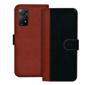 Redmi Note 11 Pro flip cover | 2201116TG flip cover | Black, Brown Design