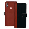 Redmi Note 6 Pro flip cover | M1806E7TG flip cover | Black, Brown Design
