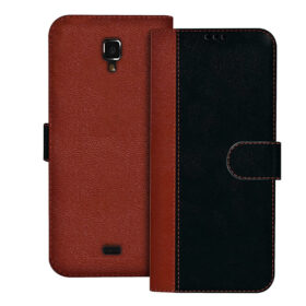 Swipe Elite 2 Plus flip cover | Elite 2 Plus flip cover | Black, Brown Design