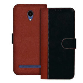 Voto V11 flip cover | V11 flip cover | Black, Brown Design