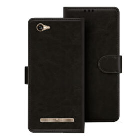 Lava A77 flip cover | A77T flip cover | Black