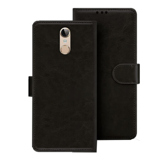 Lava Z70 flip cover | Z70 flip cover | Black
