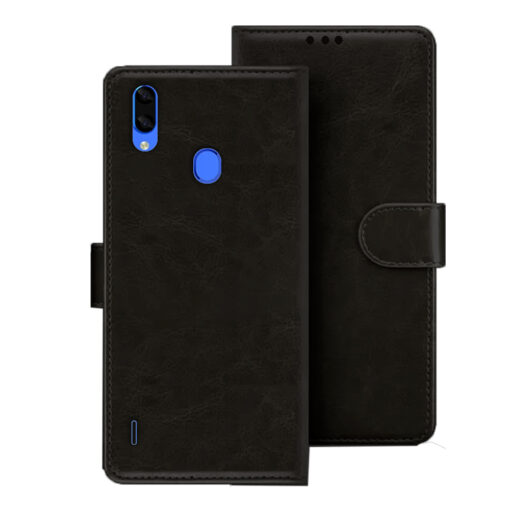 Lava Z93 flip cover | Z93 flip cover | Black