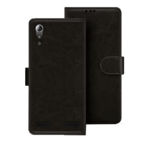 Lenovo A6000 flip cover | A6000 flip cover | Black