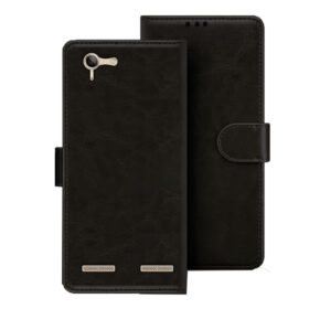 Lenovo K5 flip cover | K350t flip cover | Black