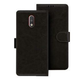 Moto G4 flip cover | Moto XT1625 flip cover | XT1622 | Black