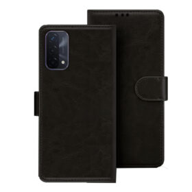 Oppo A74 5G flip cover | Oppo CPH2263 flip cover | Black