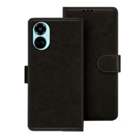 Tecno Camon 19 flip cover | Tecno CI6n flip cover | Black