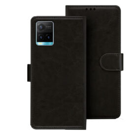 VIVO Y33s flip cover | Vivo V2109 flip cover | Black