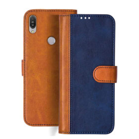 Asus Zen Max Pro M1 flip cover | ZB601KL flip cover | Blue, Brown Design