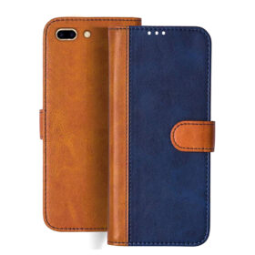 Comio S1 flip cover | S1 flip cover | Blue, Brown Design