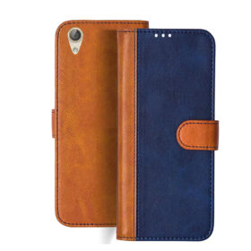 Honor Holly 3 Plus flip cover | Holly 3 Plus flip cover | Blue, Brown Design