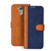 Honor Holly 4 flip cover | DLI-L42 flip cover | Blue, Brown Design