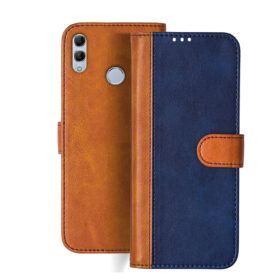 Huawei Honor 10 Lite flip cover | HRY-AL00 flip cover | Blue, Brown Design