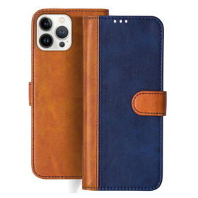 IPhone 13 Pro flip cover | MLVE3HN/A flip cover | Blue, Brown Design