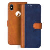 IPhone X flip cover | iphone X flip cover | Blue, Brown Design