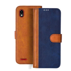 Infinix Smart 2 flip cover | Infinix X5515F flip cover | Blue, Brown Design