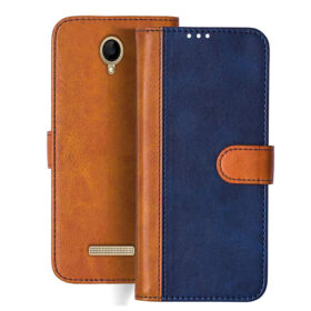 Ivoomi V5 flip cover | V5 flip cover | Blue, Brown Design