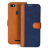 Lava Z91 flip cover | Z91 flip cover | Blue, Brown Design