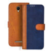 LePhone W7 Plus flip cover | W7 Plus flip cover | Blue, Brown Design