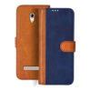 Micromax Bharat 2 flip cover | Q402 flip cover | Blue, Brown Design