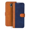 Micromax Bharat 4 flip cover | Q440 flip cover | Blue, Brown Design