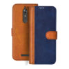 Micromax Infinty flip cover | HS2 flip cover | Blue, Brown Design