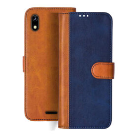 Micromax i One flip cover | iOne flip cover | Blue, Brown Design