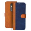 Moto X Play flip cover | XT1562 flip cover | Blue, Brown Design